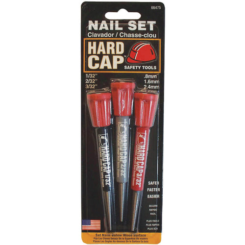 3PC HARDCAP NAIL SET - Eagle Tool & Supply