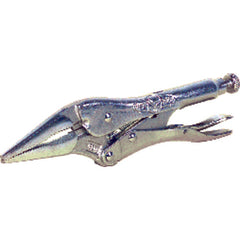 Vise-Grip Long Nose Locking Pliers with Wire Cutter - 6LN Plain Grip 2 1/4″ Capacity 6″ Long - Eagle Tool & Supply
