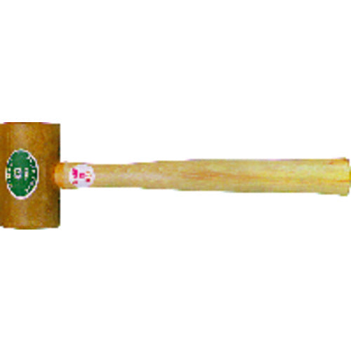 Rawhide Mallet - 4 oz Hickory Handle-1 1/4″ Head Diameter - Eagle Tool & Supply