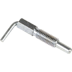 Lever type Steel Plunger 1/2″–13, Non-Locking, Zinc Plated Clear Chromate Finish - Eagle Tool & Supply