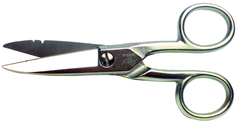 1-7/8" Blade - 5-1/4" OAL - Electrician's Scissors - Eagle Tool & Supply