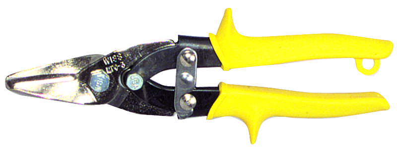 1-3/8'' Blade Length - 9'' Overall Length - Straight Cutting - Metal-Wizz Multi-Purpose Snips - Eagle Tool & Supply