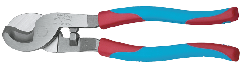 Cable Cutter -- 9'' (Rubber Grip) - Eagle Tool & Supply