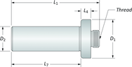 2" SS x 1-1/2-8 Thread Mount - Boring Head Shank - Eagle Tool & Supply