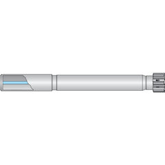 LNG ARBOR 006 SERIES 32MM SHK ALVAN REPLACEABLE HEAD MANDREL - Exact Industrial Supply