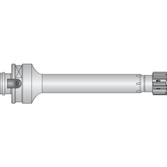 STD ARBOR 003 SERIES MOD SHK ALVAN REPLACEABLE HEAD MANDREL - Exact Industrial Supply