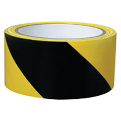 2″ × 36 yds Yellow / Black Hazard Tape - Eagle Tool & Supply