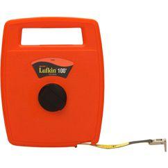 1/2X100 FT ORANGE LINEAR TAPE MEASUR - Eagle Tool & Supply