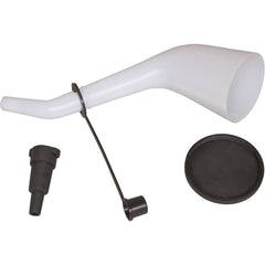 Offset Funnel with Spout Cap and Lid - Eagle Tool & Supply