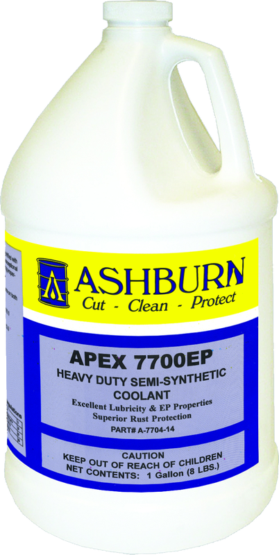 Apex Heavy Duty Biostable Semi-Synthetic Coolant - #A-7703-14 - 1 Gallon - Eagle Tool & Supply