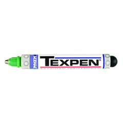 Texpen Medium Marker - Stainless Steel Ball Tip - Green - Eagle Tool & Supply