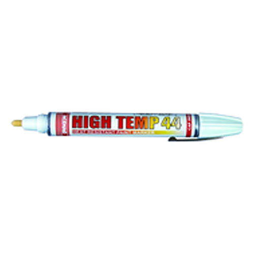 High Temperature AM 44 Marker - Felt Tip - White - Eagle Tool & Supply