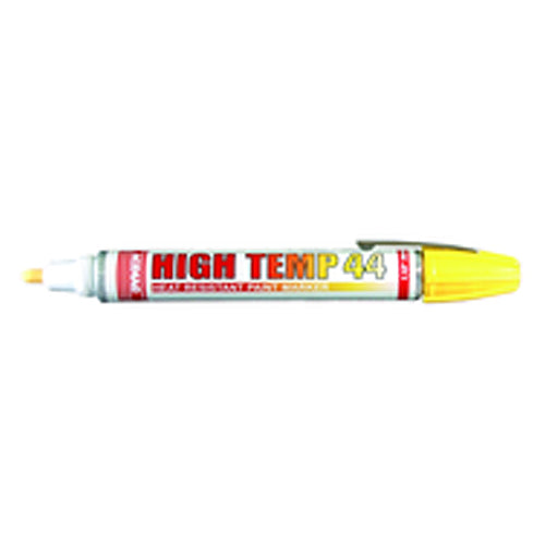 High Temperature AM 44 Marker - Felt Tip - Yellow - Eagle Tool & Supply