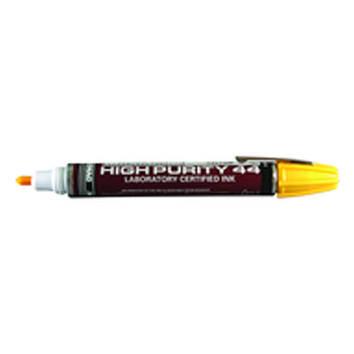 High Purity Marker - Felt Tip - Yellow - Eagle Tool & Supply