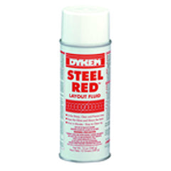 Layout Fluid - Aerosol - Red - 12.0 oz - Eagle Tool & Supply