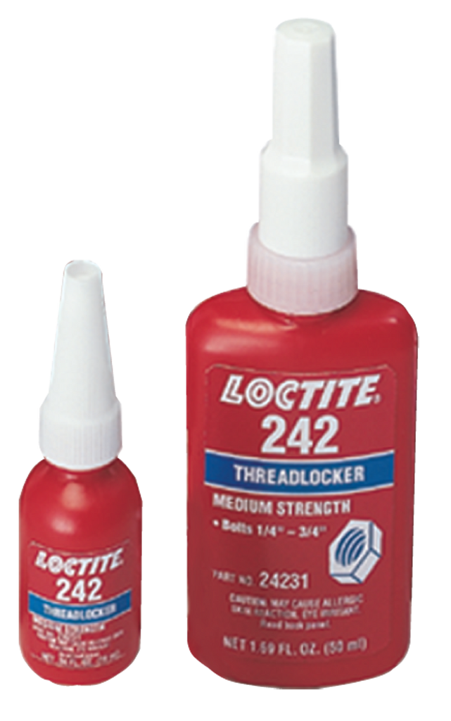 242 Medium Strength Removeable Threadlocker - 50 ml - Eagle Tool & Supply