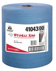 12.5 x 13.4'' - Package of 475 - WypAll X80 Jumbo Roll - Eagle Tool & Supply