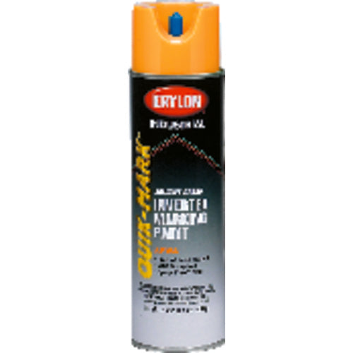 Industrial Quik-Mark Inverted Marking Paint Water Based Fluorescent/Safety Red - Eagle Tool & Supply