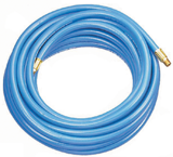 TP6050 - 3/8 MPT x 50 Feet - Light Blue Thermoplastic - 2 Rigid Fitting(s) - Air Hose - Eagle Tool & Supply