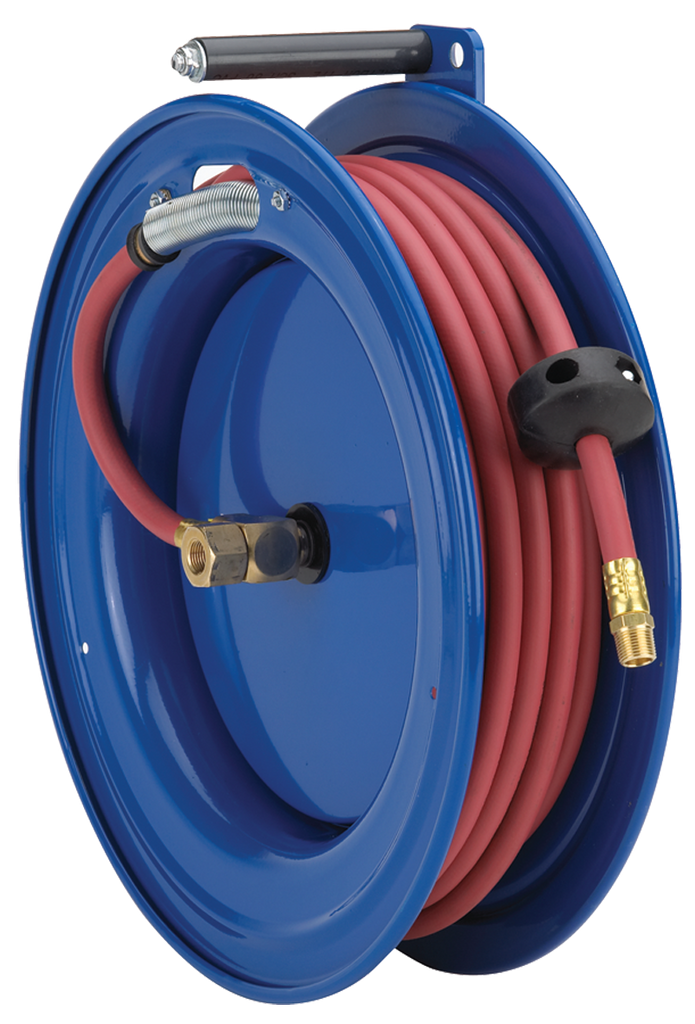 #SR15L-L325For 3/8" x 25' Hose Spring Rewind Hose Reel RightMount - Eagle Tool & Supply