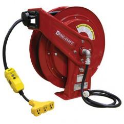 CORD REEL TRIPLE OUTLET GFCI - Eagle Tool & Supply