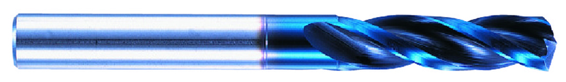L9826 7.3mm 3Fl 3xD Carbide Drill Aqdex Oil Hole - Eagle Tool & Supply