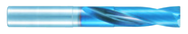 L9830 10.5mm Aqua Ex Flat Carbide Drill with Radius - Eagle Tool & Supply