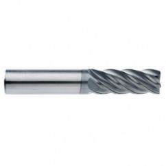 5/16" Dia. - 7/16" LOC - 2" OAL - 5 FL Carbide End Mill-AlCrN-X - Eagle Tool & Supply