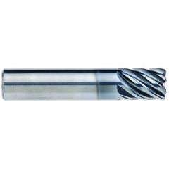 1/2" Dia. - 5/8" LOC - 2-1/2" OAL - 7 FL Carbide End Mill - AlCrNx - Eagle Tool & Supply