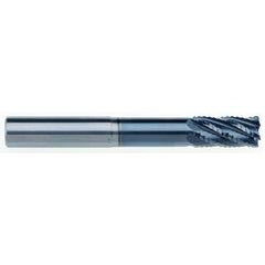 1/2" Dia. - 1" LOC - 4" OAL - .030 CR 6FL Carbide End Mill - AlCrNx - Eagle Tool & Supply