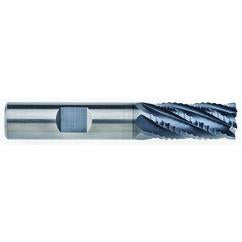 3/8" Dia. - 7/8 LOC - 2-1/2" OAL - .030 CR 6FL Carbide End Mill - AlCrNx - Eagle Tool & Supply