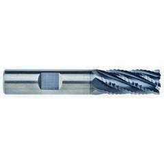 1/2" Dia. - 5/8" LOC - 2-1/2" OAL - .030 CR 6FL Carbide End Mill - AlCrNx - Eagle Tool & Supply