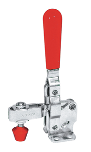 #210-UR Vertical with Release Lever Catch U-Shape Style; 600 lbs Holding Capacity - Toggle Clamp - Eagle Tool & Supply