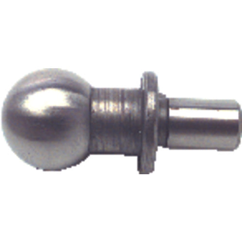 Model 826877–1/2″ Ball Diameter–1/4″ Shank Diameter - No-Hole Toolmaker's Construction Ball - Eagle Tool & Supply