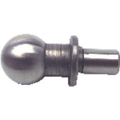 Model 826875–1/2″ Ball Diameter–1/4″ Shank Diameter - Tapped Toolmaker's Construction Ball - Eagle Tool & Supply