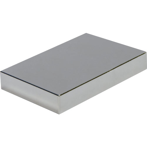 MAG-MATE Nickel Plated Rare Earth Magnet 0.18″Th × 1.00″Wd × 1.50″Lg, 35 MgO - Eagle Tool & Supply