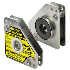Magnetic Welding Square - 3 Sided Compact 60 lbs Holding Capacity - Eagle Tool & Supply