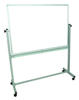 48 x 36 Whiteboard with Frame and Casters - Eagle Tool & Supply