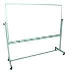 72 x 40 Whiteboard with Frame and Casters - Eagle Tool & Supply