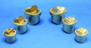 #28322 - 25mm OAL - Serrated Jaw & Hardness - Dyna-Force¬ Clamp - Eagle Tool & Supply
