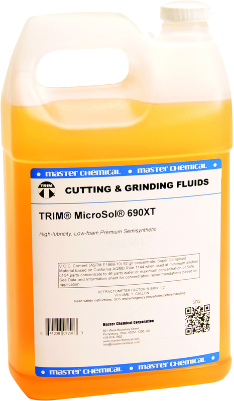 1 Gallon TRIM® MicroSol® 690XT High Lubricity Low Foam Premium Semi-Synthetic - Eagle Tool & Supply
