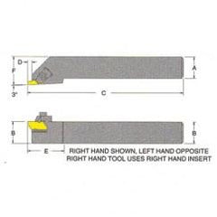 NSR20-3D Top Notch Tool Holder 1-1/4 Shank - Eagle Tool & Supply