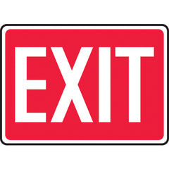Sign, Exit, 10″ × 14″, Plastic - Eagle Tool & Supply