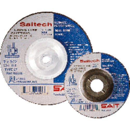 5″ × 1/4″ × 7/8″ - Ceramic - Depressed Center Wheel - Eagle Tool & Supply