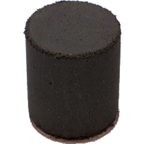 1″ × 7/8″ × 1/4″ - Cylinder Resin Bonded Rubber Cone (Medium Grit) - Eagle Tool & Supply