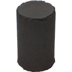 1 1/2″ × 1″ × 1/4″ - Cylinder Resin Bonded Rubber Cone (Fine Grit) - Eagle Tool & Supply