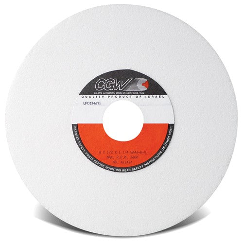 7″ × 1/2″ × 1 1/4″ - Aluminum Oxide (WA) / 100K Type 1 - Surface Grinding Wheel