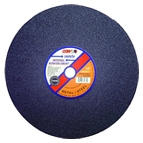 14″ × 3/32″ × 1″ - WA30-P Stainless - White Aluminum Oxide Reinforced Cut-Off Wheel - Eagle Tool & Supply