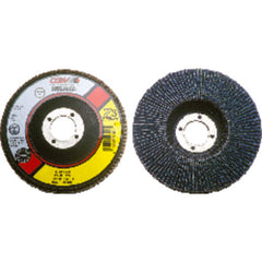 4 1/2″ × 7/8″-36 Grit - Zirconia-Stainless Straight Flap Disc - Eagle Tool & Supply