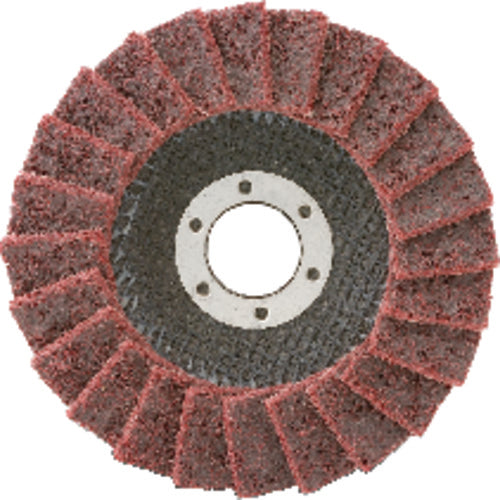 4 1/2″ × 5/8″-11 - Very Fine - Type 27 - Surface Conditioning Flap Disc - Eagle Tool & Supply